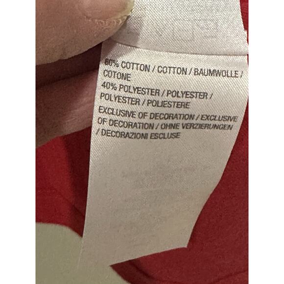 Quacker Factory Women small Sweater Patriotic Country Red Button Down Cardigan - Picture 7 of 7